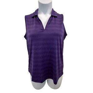 Bolle Purple Sleeveless Women's Activewear Top. Size Large